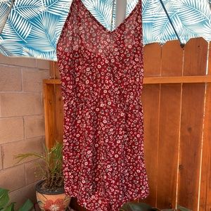 Red dress from Shein